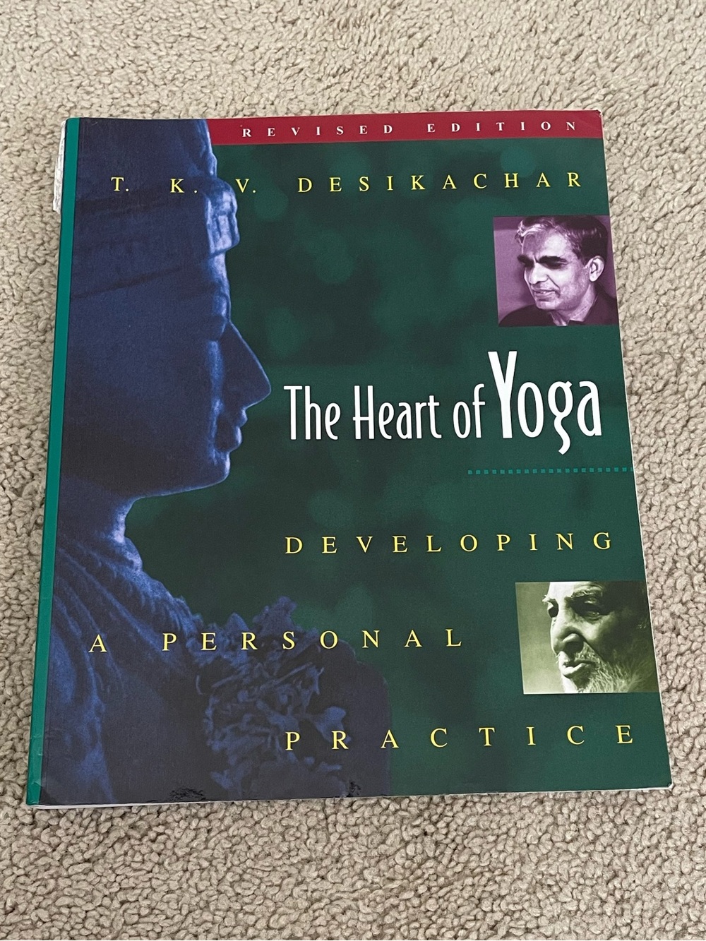 The Heart of Yoga by T. K. V. Desikachar - Green Cover